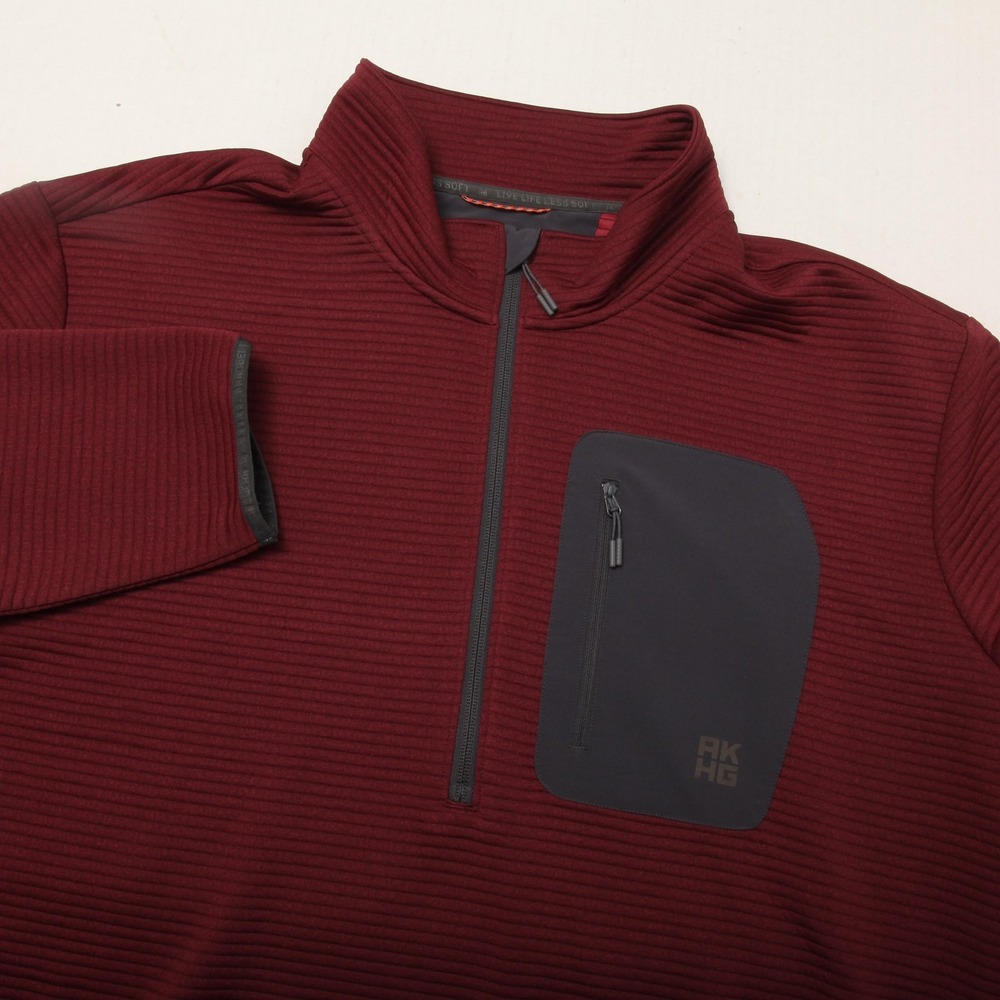 Alaskan Hardgear Blackburn Pullover Mens 3XL Red 1/4 Zip Thermal Long Sleeve